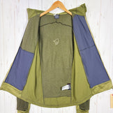 【Men's M グリーン系】 Norrona ( ノローナ ) フォルケティン アルファ120 ジップ フード Falketind Alpha120 Zip Hood ポリエステル ウェア トップス アウター ジャケット フリース ポーラテック・アルファ z000