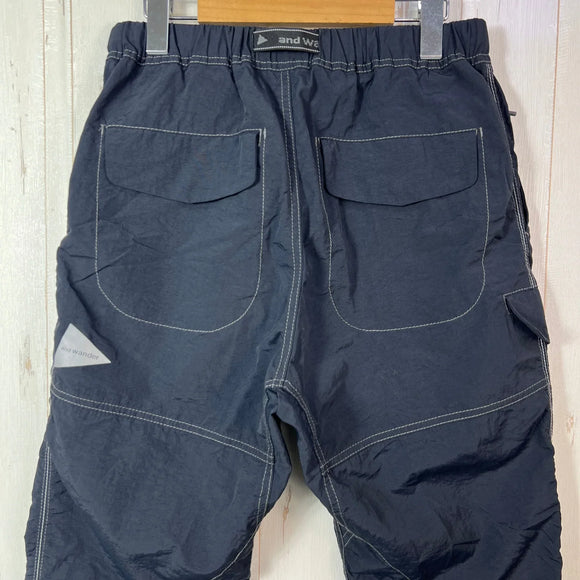 【Women's S ブラック系】 And Wander ( アンドワンダー ) ナイロンタフタ ハイカーパンツ Ny taffeta hiker pants ナイロン ウェア ボトムス ロングパンツ  z00054759   ロングパンツ ボトムス ウェア