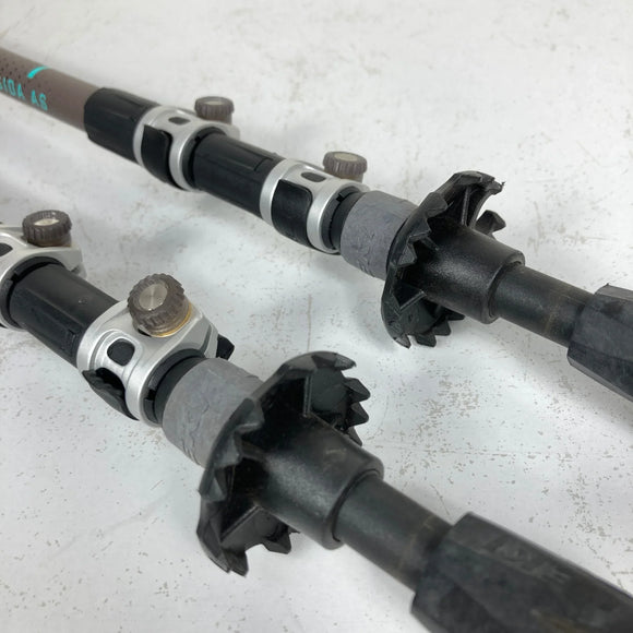 【Women's 125 ブラック系】 Leki ( レキ ) クレシダ AS Cressida AS アンチショック アルミ ポール ストック トレッキングポール z00059134  トレッキングポール ポール ストック