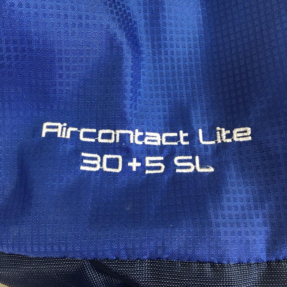 [女式 OneSize 蓝色] Deuter Aircontact Lite 30+5 Slim Aircontact Lite 30+5 Sl Act 背包 D4340018 女式容量 [30L-54L] 背包包流浪包