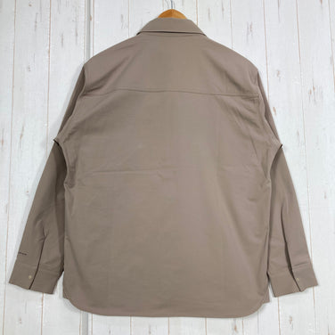 【Men's S ベージュ系】 Columbia ( コロンビア ) バルディビア リッジ シャツ Valdivia Ridge Shirt ポリエステル ウェア トップス インナー シャツ ロングスリーブシャツ 化繊 z00059261  化繊 ロングスリーブシャ