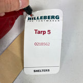 【OneSize レッド系】 Hilleberg The Tentmaker ( ヒルバーグ ) タープ 5 ウルトラライト Tarp 5 UL ナイロン キャンピングギア タープ z00060024  タープ キャンピングギア