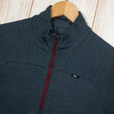 【Women's L チャコール系】 Millet ( ミレー ) キャスター ウール ジップ ロングスリーブ Castor Wool Zip Longsleeve ウール MIV01738 Women's ダークグレー | Dark Gray ロングスリーブシャツ イ - 【公式】2ndGEAR（セカンドギア）Webショップ【登山用品・アウトドア用品専門 買取販売店】