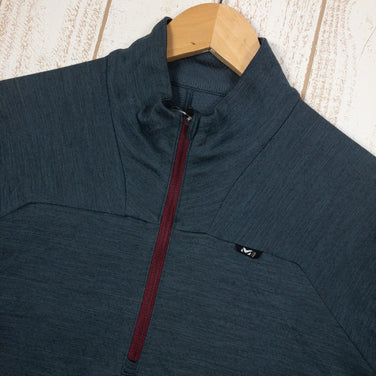 【Women's L チャコール系】 Millet ( ミレー ) キャスター ウール ジップ ロングスリーブ Castor Wool Zip Longsleeve ウール MIV01738 Women's ダークグレー | Dark Gray ロングスリーブシャツ イ - 【公式】2ndGEAR（セカンドギア）Webショップ【登山用品・アウトドア用品専門 買取販売店】