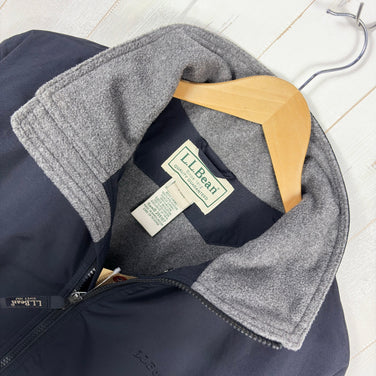 【Men's S ブラック系】 Llbean ( エルエルビーン ) ウォーム アップ ジャケット Fleece Lined Warm-Up Jacket ウェア トップス アウター ジャケット フリース z00053401  フリース アウター ジャケット トップ