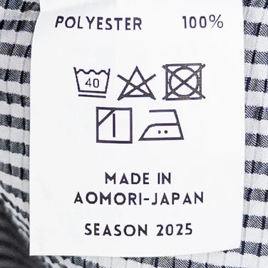 Women's Large Gray Ridge Mountain Gear Basic Short Sleeve Shirt Stripe Gray/White Polyester Top