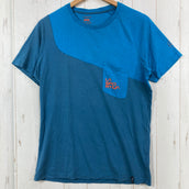 【Men's M ブルー系】 La Sportiva ( ラ・スポルティバ ) クリンティーク ティーシャツ Climbique T-Shirt オーガニックコットン ウェア トップス インナー シャツ ショートスリーブTシャツ クルーネック コットン z0005