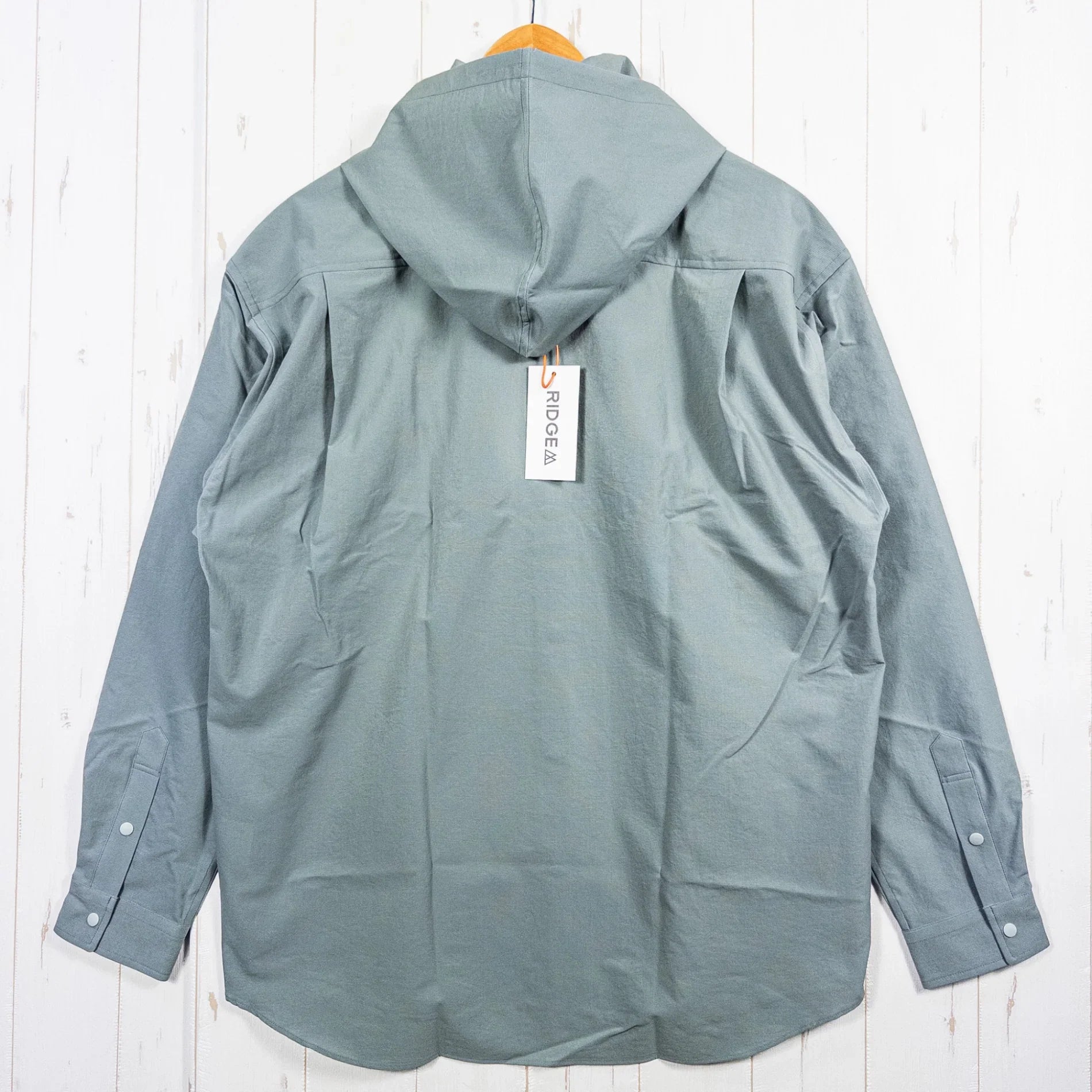 【Men's L グリーン系】 Ridge Mountain Gear ( リッジマウンテンギア ) フーデッド ロングスリーブ シャツ Hooded Long Sleeve Shirt Sage Green ポリエステル ウェア トップス インナー シャツ フーデ - 【公式】2ndGEAR（セカンドギア）Webショップ【登山用品・アウトドア用品専門 買取販売店】