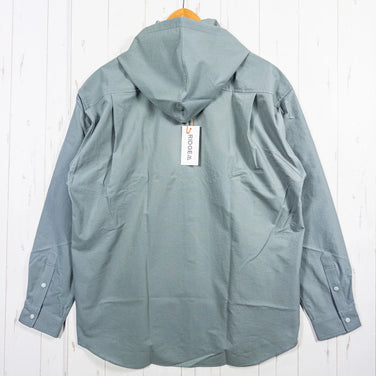 【Men's L グリーン系】 Ridge Mountain Gear ( リッジマウンテンギア ) フーデッド ロングスリーブ シャツ Hooded Long Sleeve Shirt Sage Green ポリエステル ウェア トップス インナー シャツ フーデ - 【公式】2ndGEAR（セカンドギア）Webショップ【登山用品・アウトドア用品専門 買取販売店】