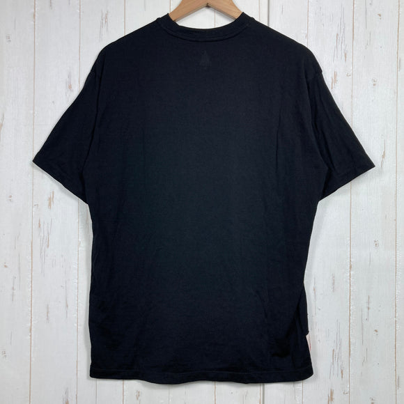 【Unisex M ブラック系】 Hereness（ヒアネス） オール タイム ウール Tシャツ ユニセックス All Time Wool T-Shirt (Unisex) BLACK NIKKE AXIO メリノウール混 双糸 日本製 ウール ウェア トップス イン