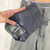 【Men's M グレー系】 Montbell ( モンベル ) ストレッチ レイン フルジップ パンツ Stretch Rain Full Zip Pants ナイロン ウェア ボトムス ロングパンツ レインシェル z00059564  レインシェル ロングパン