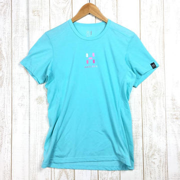 【Women's M ブルー系】Haglofs ( ホグロフス ) クイックドライ ロゴ Tシャツ Quick Dry Logo T-Shirt Women's 化繊 ショートスリーブTシャツ クルーネック インナー シャツ トップス ウェア - 【公式】2ndGEAR（セカンドギア）Webショップ【登山用品・アウトドア用品専門 買取販売店】