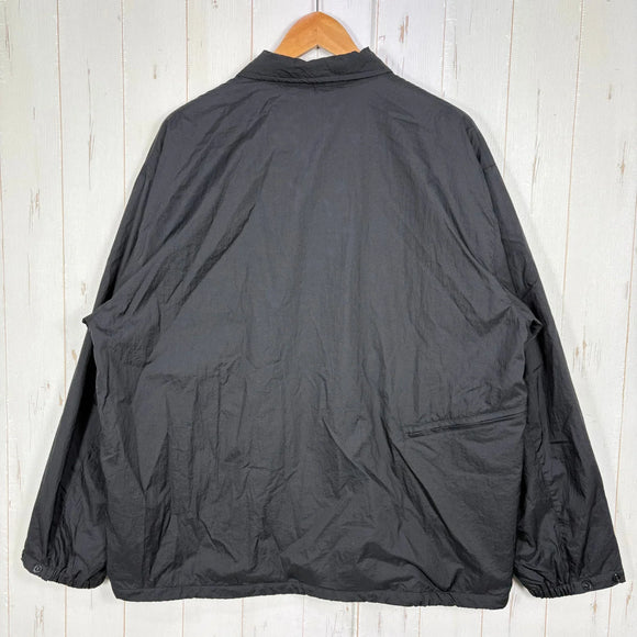 【Men's L ブラック系】 迷迭香 ( マンネンロウ ) UL デイリー コーチャー UL DAILY COACHER ブラック Octa裏地 リバーシブル 防風撥水 ナイロン ウェア トップス アウター ジャケット  z00061248 ブラック  アウター