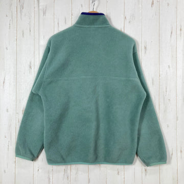 【Men's M ブルー系】 1999 Patagonia ( パタゴニア ) シンチラ スナップT プルオーバー Synchilla Snap-T Fleece Pullover Mineral Blue / Blueberry 生産終了モデル 入手困難 ポリエ - 0