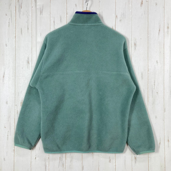 【Men's M ブルー系】 1999 Patagonia ( パタゴニア ) シンチラ スナップT プルオーバー Synchilla Snap-T Fleece Pullover Mineral Blue / Blueberry 生産終了モデル 入手困難 ポリエ