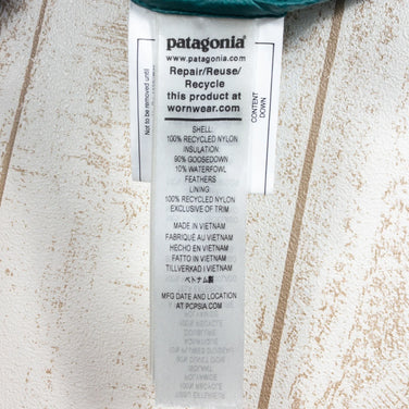 【Men's S グリーン系】 Patagonia ( パタゴニア ) ウルトラアルパイン ダウン クルー Ultraalpine Down Crew ダウン 85570 International Men's FLBL ダウンインサレーション アウター ジャケット - 【公式】2ndGEAR（セカンドギア）Webショップ【登山用品・アウトドア用品専門 買取販売店】