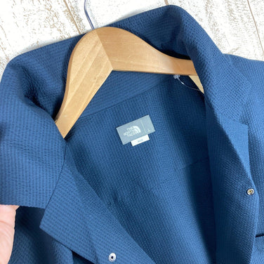 【Men's L ネイビー系】 The North Face ( ザ・ノースフェイス ) ショートスリーブ シアサッカー ベントメッシュ シャツ NR22360 Asian Men's 化繊 ショートスリーブTシャツ クルーネック インナー シャツ トップス ウェ - 【公式】2ndGEAR（セカンドギア）Webショップ【登山用品・アウトドア用品専門 買取販売店】