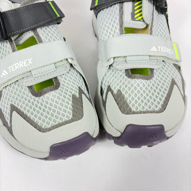 【27.5cm グレー系】 Adidas ( アディダス ) テレックス ハイドロテラ AT サンダル Terrex Hydroterra AT Sandal ワンダーシルバー フットウェア サンダル z00055256 ワンダーシルバー サンダル フットウェア