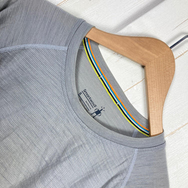 【Men's S グレー系】 Smartwool ( スマートウール ) メリノ 150 ベースレイヤー パターン ロングスリーブ Merino 150 Baselayer Pattern Long Sleeve ウール ウェア トップス インナー シャツ ロング