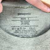 【Men's S グリーン系】 2015 Patagonia ( パタゴニア ) ショートスリーブ ナイン トレイルズ シャツ Short-Sleeved Nine Trails Shirt ポリエステル ウェア トップス インナー シャツ ショートスリーブTシャツ