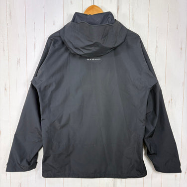 【Men's L ブラック系】 Mammut ( マムート ) アヤコ プロ HS フーデッド ジャケット AF メンズ Ayako Pro HS Hooded Jacket AF Men 0001 black GORE-TEX 2レイヤー 防水透湿 ポリエステル