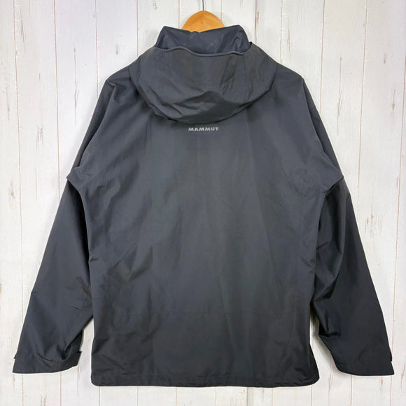 【Men's L ブラック系】 Mammut ( マムート ) アヤコ プロ HS フーデッド ジャケット AF メンズ Ayako Pro HS Hooded Jacket AF Men 0001 black GORE-TEX 2レイヤー 防水透湿 ポリエステル