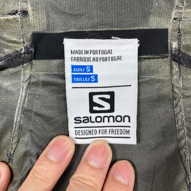 【Men's S ブラック系】 Salomon ( サロモン ) ・8gatake Mountain・Hike Mountain With Beer レインシェル ショートスリーブティー 計3点セット バルク販売 卸売り ウェア トップス アウター ジャケット レイ