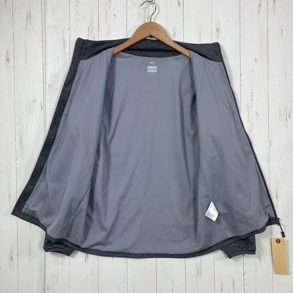 【Men's S グレー系】 Millet ( ミレー ) アルファ ライト スウェット II ジャケット Alpha Light Sweat II Jacket CHARCOAL HEATHER ポーラテック・アルファ 化繊インサレーション ポリエステル ウェア