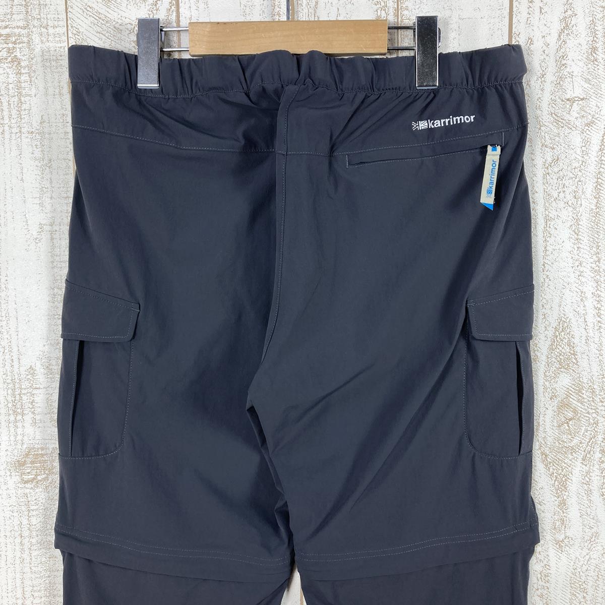 【Women's XL グレー系】 Karrimor ( カリマー ) コンフィ コンバーチブル パンツ Comfy Convertible Pants ストレッチ トレッキングパンツ ジップオフ カットオフ 1507W-162 Women's  ソフトシェル ロングパ