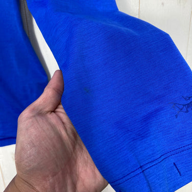 【Women's S ブルー系】 Arcteryx ( アークテリクス ) ティーマ クルー ロングスリーブ ウィメンズ Taema Crew LS Women's Phasic LT 速乾 UPF40+ 防臭 ポリエステル ウェア トップス インナー シャツ ロング