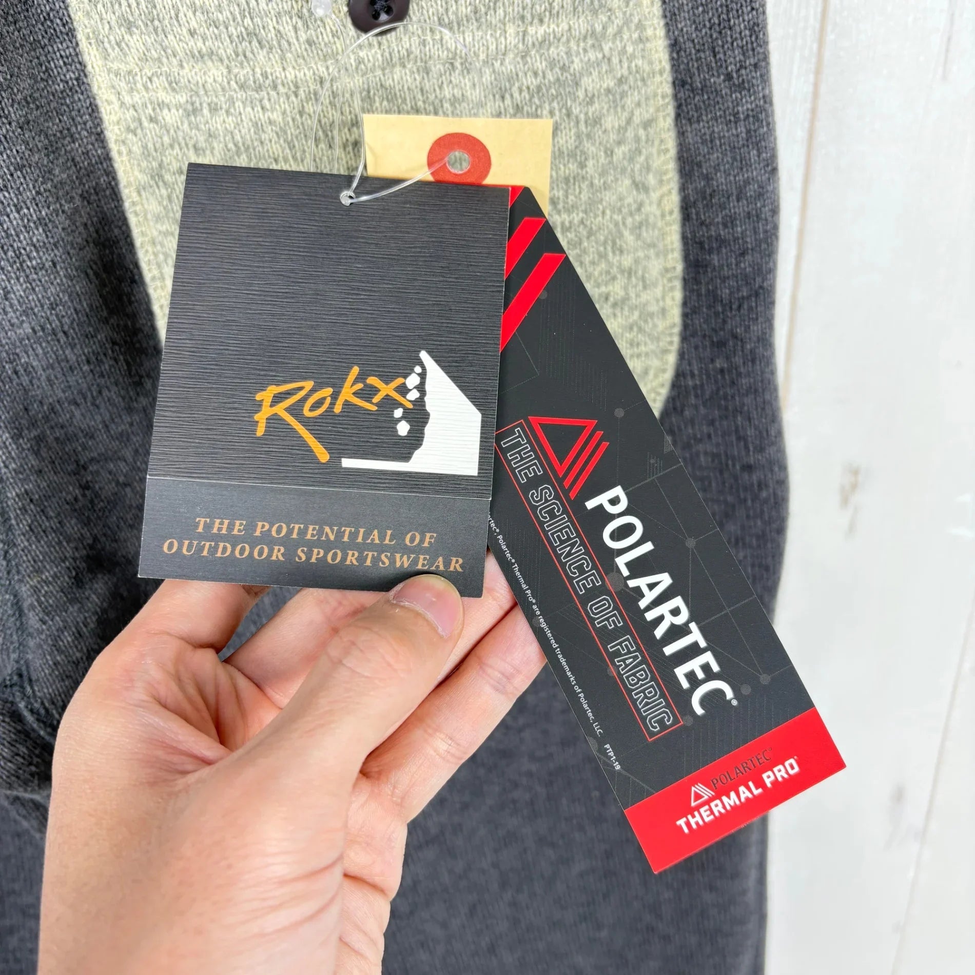 Men's M チャコール系】 Rokx ( ロックス ) ザ グース パンツ The