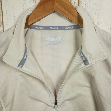 【Women's L アイボリー系】 Marmot ( マーモット ) サンスクリーンクライムスピードハーフスリーブジップ Sunscreen Climb Speed H/S Zip ポリエステル ウェア トップス インナー シャツ ショートスリーブシャツ 化繊 z000 - 【公式】2ndGEAR（セカンドギア）Webショップ【登山用品・アウトドア用品専門 買取販売店】