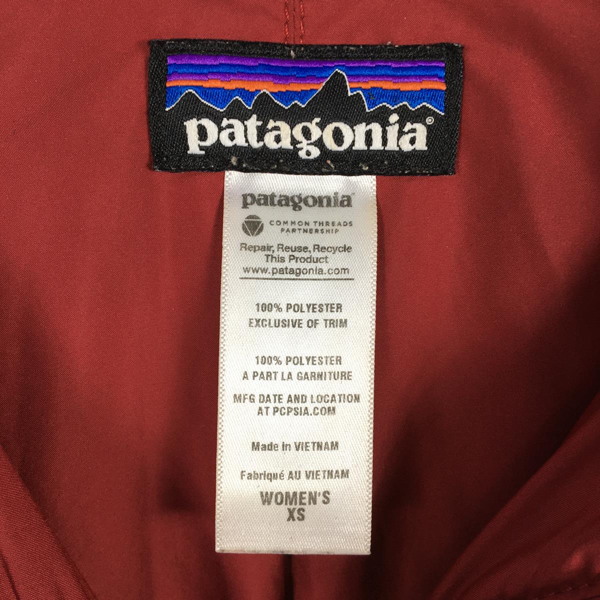 [Women's XS Red] Patagonia Retro-X Fleece Cardigan Windproof Pile Hoodie Jacket Discontinued Model Hard to Find 23065 International Women's