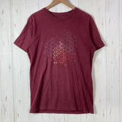 【Men's M ワインレッド系】 Prana ( プラナ ) トライアングル グラフィック ティー Triangle Graphic Tee ウェア トップス インナー シャツ ショートスリーブTシャツ クルーネック 化繊 z00059897  化繊 ショートスリーブ