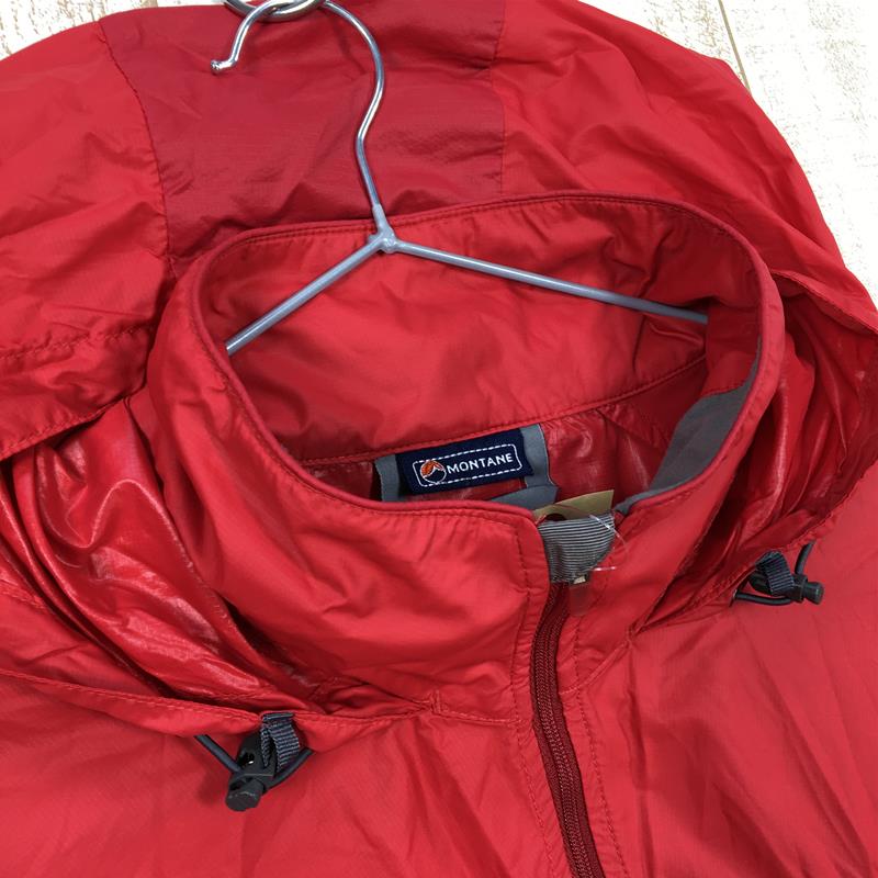 【Men's M レッド系】 Montane ( モンテイン ) ライトスピード ジャケット Lite-Speed Jacket パーテックス マイクロライト ウィンドシェル フーディ International Men's  ウィンドシェル アウター ジャケット