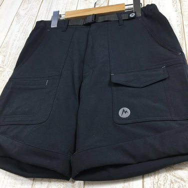 【Women's S ブラック系】 Marmot ( マーモット ) ソフトシェル マルチポケット ショーツ Softshell Multi-Pocket Shorts MJP-F2531W Asian Women's 化繊 ショーツ ショートパンツ ボトムス ウェア - 【公式】2ndGEAR（セカンドギア）Webショップ【登山用品・アウトドア用品専門 買取販売店】