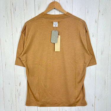 【Unisex 2 イエロー系】 迷迭香 ( マンネンロウ ) ウールハイカーティー Wool Hiker Tee MCS-2B YLW z00058299 YLW ウール ショートスリーブTシャツ クルーネック インナー シャツ トップス ウェア