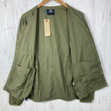 【Men's L グリーン系】 Mountain Equipment ( マウンテンイクイップメント ) イージー カーディガン Easy Cardigan ナイロン ウェア トップス アウター ジャケット ウィンドシェル z00058763  ウィンドシェル アウ