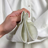 【Women's M アイボリー系】 Millet ( ミレー ) インセクト バリヤー チェック スタンドシャツ ロング スリーブ Insect Barrier Check Stand Shirt Long Sleeve ポリエステル ウェア トップス インナー シャツ