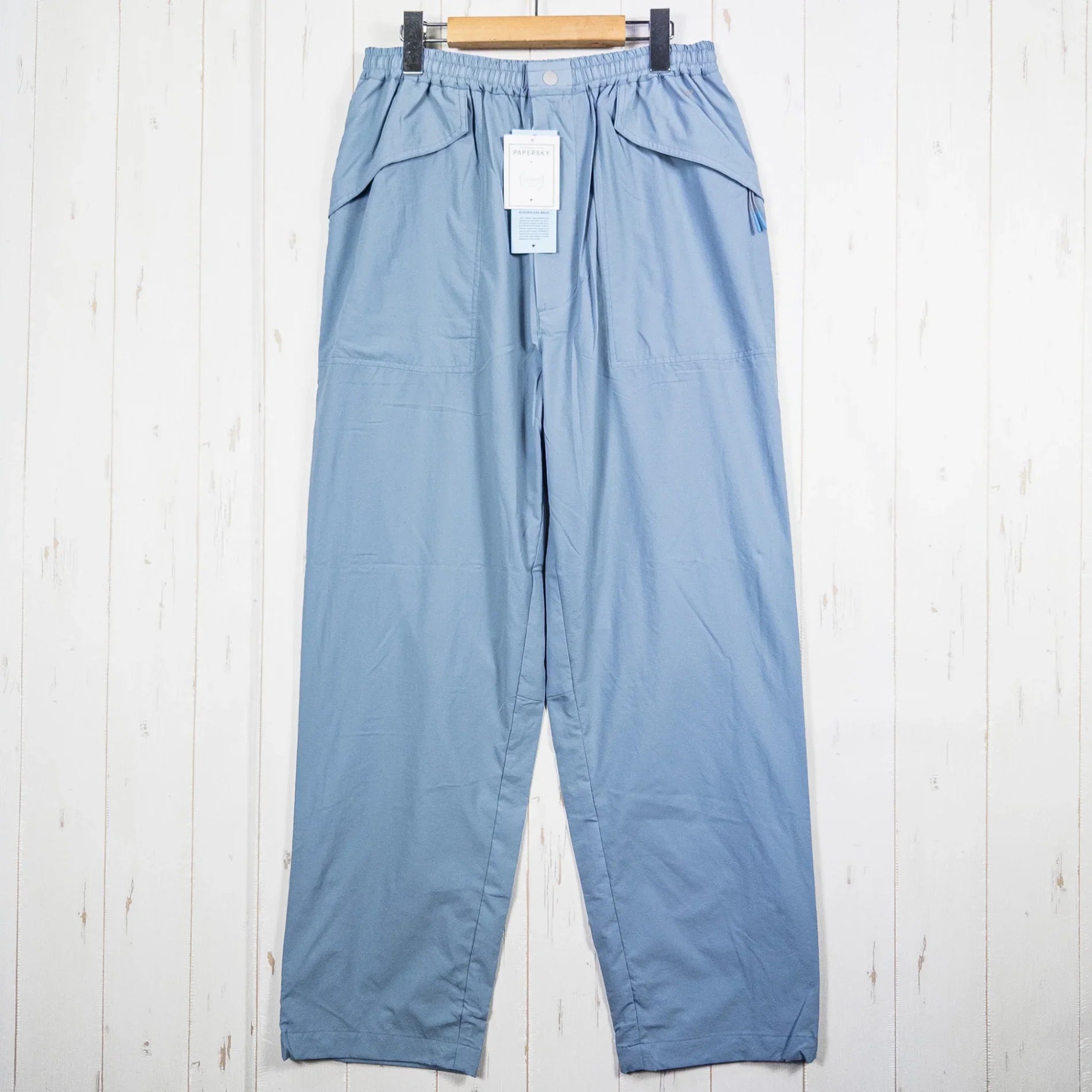【Unisex M ブルー系】 Paper Sky Wear（ペーパースカイ ウェア） ウィンド パンツ WIND PANT 73（BLUE GRAY） ナイロン ウェア ボトムス ロングパンツ z00052191 73（BLUE GRAY） ロングパンツ ボト - 【公式】2ndGEAR（セカンドギア）Webショップ【登山用品・アウトドア用品専門 買取販売店】