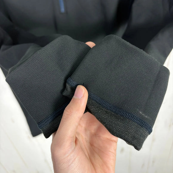【Men's L ブラック系】 Finetrack ( ファイントラック ) メリノスピン サーモ フーディ Merinospin Thermo Hoody ポリエステル ウェア トップス インナー シャツ フーディ ウール z00055206  ウール フーディ
