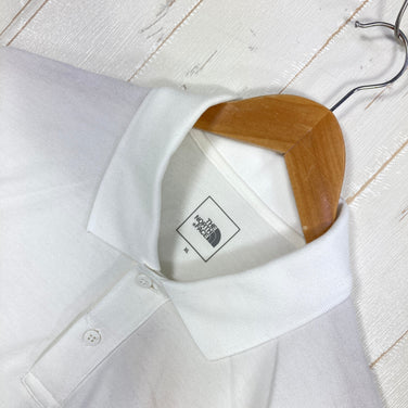 【Men's XL ホワイト系】 The North Face ( ザ・ノースフェイス ) ショート スリーブ エニー パート ポロ S/S Any Part Polo ポリエステル ウェア トップス インナー シャツ ショートスリーブシャツ コットン z000592