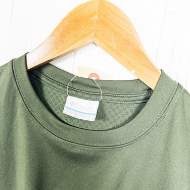 【Men's S グリーン系】 Columbia ( コロンビア ) レイクアローヘッドショートスリーブティー ポリエステル ウェア トップス インナー シャツ ショートスリーブTシャツ クルーネック 化繊 z00053306  化繊 ショートスリーブTシャツ クル