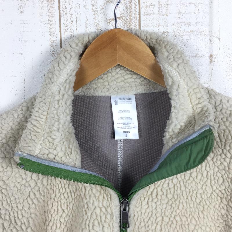 [Men's S Ivory] Patagonia Classic Retro-X Jacket Hard to find 23055 International Men's NAE Natural / Elm Green Free