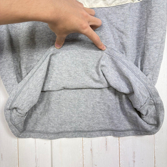 【Men's 2 グレー系】 Mei ( マウンテンイクイップメントインク ) × Grn（ジーアールエヌ）米綿天竺 Ｔシャツ 入手困難 ダブルネーム コラボモデル コットン ウェア トップス インナー シャツ ショートスリーブTシャツ クルーネック コットン z