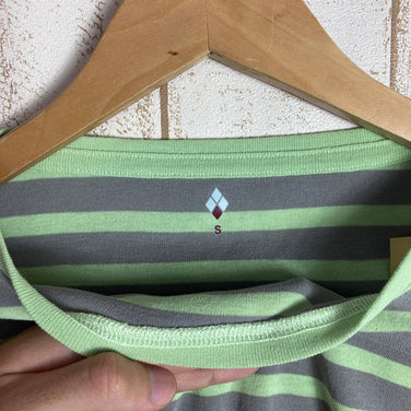 【Women's S グリーン系】 Montbell ( モンベル ) WIC.ボーダーロングスリーブT ポリエステル ウェア トップス インナー シャツ ロングスリーブTシャツ クルーネック 化繊 z00051926 化繊 ロングスリーブTシャツ クルーネック イン - 【公式】2ndGEAR（セカンドギア）Webショップ【登山用品・アウトドア用品専門 買取販売店】