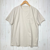 【Men's L ベージュ系】 Houdini ( フーディニ ) カバー ティー Cover Tee ポリエステル ウェア トップス インナー シャツ ショートスリーブTシャツ クルーネック 化繊 z00060463  化繊 ショートスリーブTシャツ クルーネック