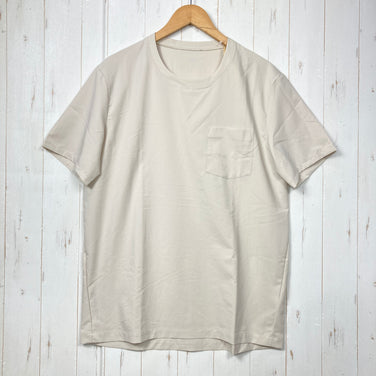 【Men's L ベージュ系】 Houdini ( フーディニ ) カバー ティー Cover Tee ポリエステル ウェア トップス インナー シャツ ショートスリーブTシャツ クルーネック 化繊 z00060463  化繊 ショートスリーブTシャツ クルーネック