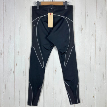 Men's MB Black Cw-X Stabilyx Model Long Sports Tights, Polyester, z00054436
