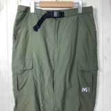 【Men's M グリーン系】 Millet ( ミレー ) アルザス エボ 3/4 ジップオフ パンツ Alsace Evo Zipoff Pants ナイロン ウェア ボトムス ロングパンツ  z00060401   ロングパンツ ボトムス ウェア